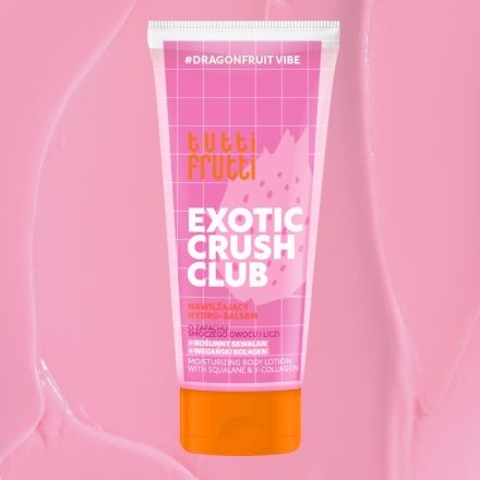 #DragonfruitVibe Nawilżający hydro-balsam do ciała + skwalan + kolagen